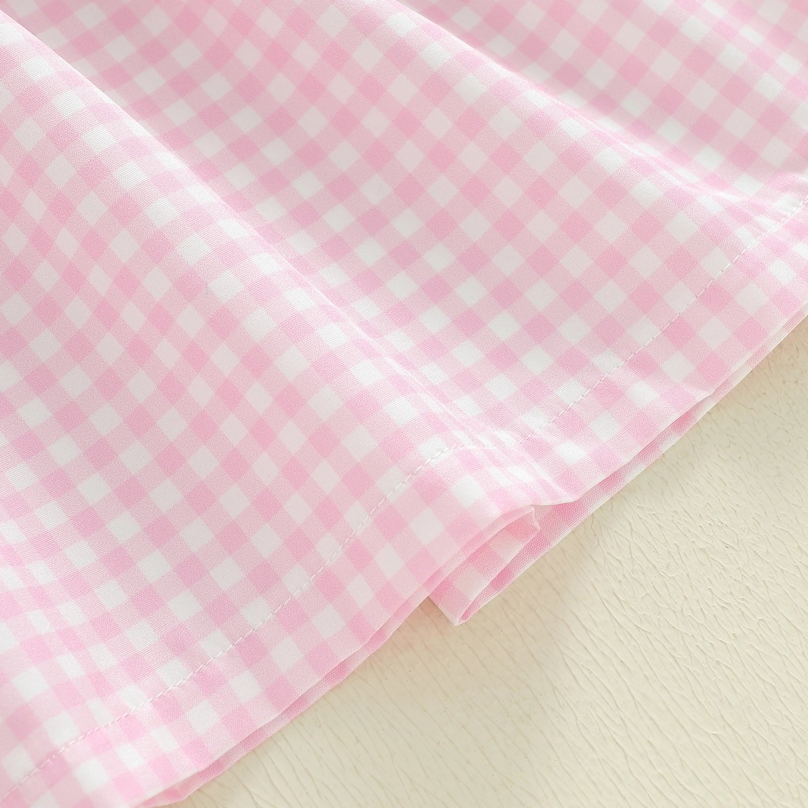 LUCKY CLOVER Checkered Dress