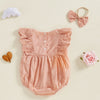 KAIA Crochet Romper