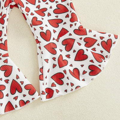 HEARTS Bellbottom Pull-up Jumpsuit