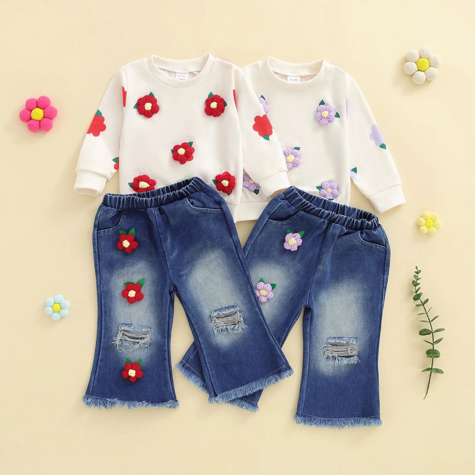 STRAWBERRY Denim Outfit