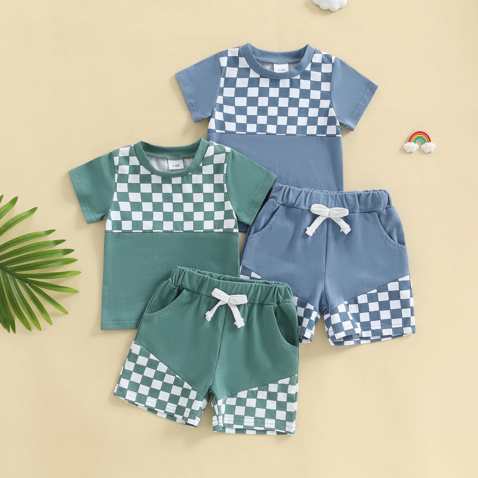 LIAM Checkered Outfit