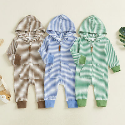 ROCCO Hooded Zipper Jumpsuit