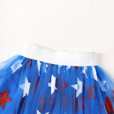 MISS INDEPENDENCE Asymmetric Tutu Outfit