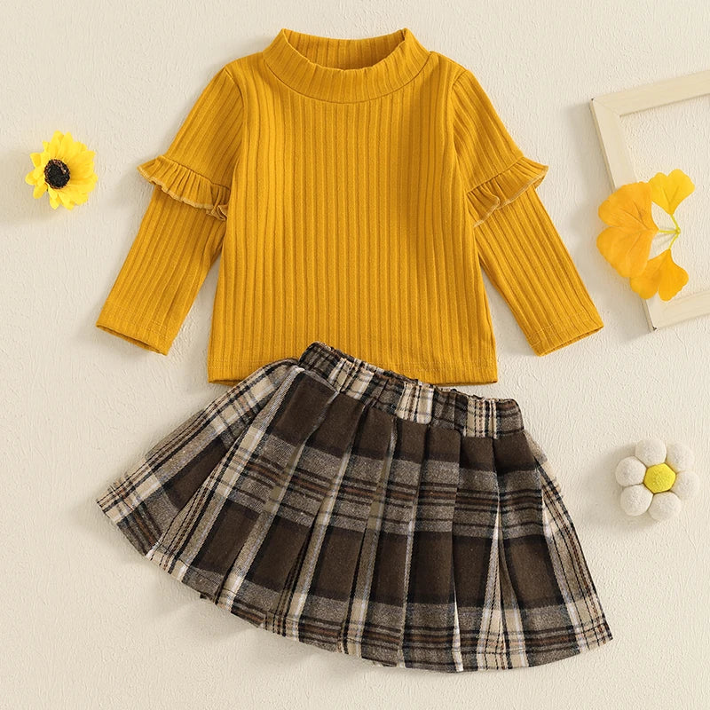 VIVIENNE Plaid Skirt Outfit