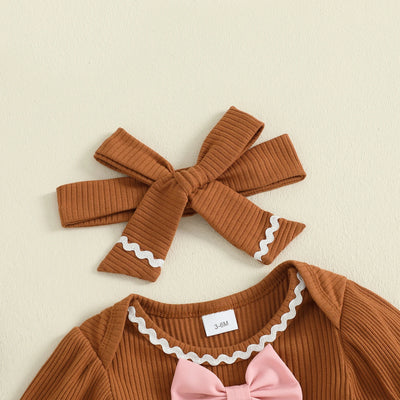 GINGERBREAD GIRL Bellbottoms Outfit