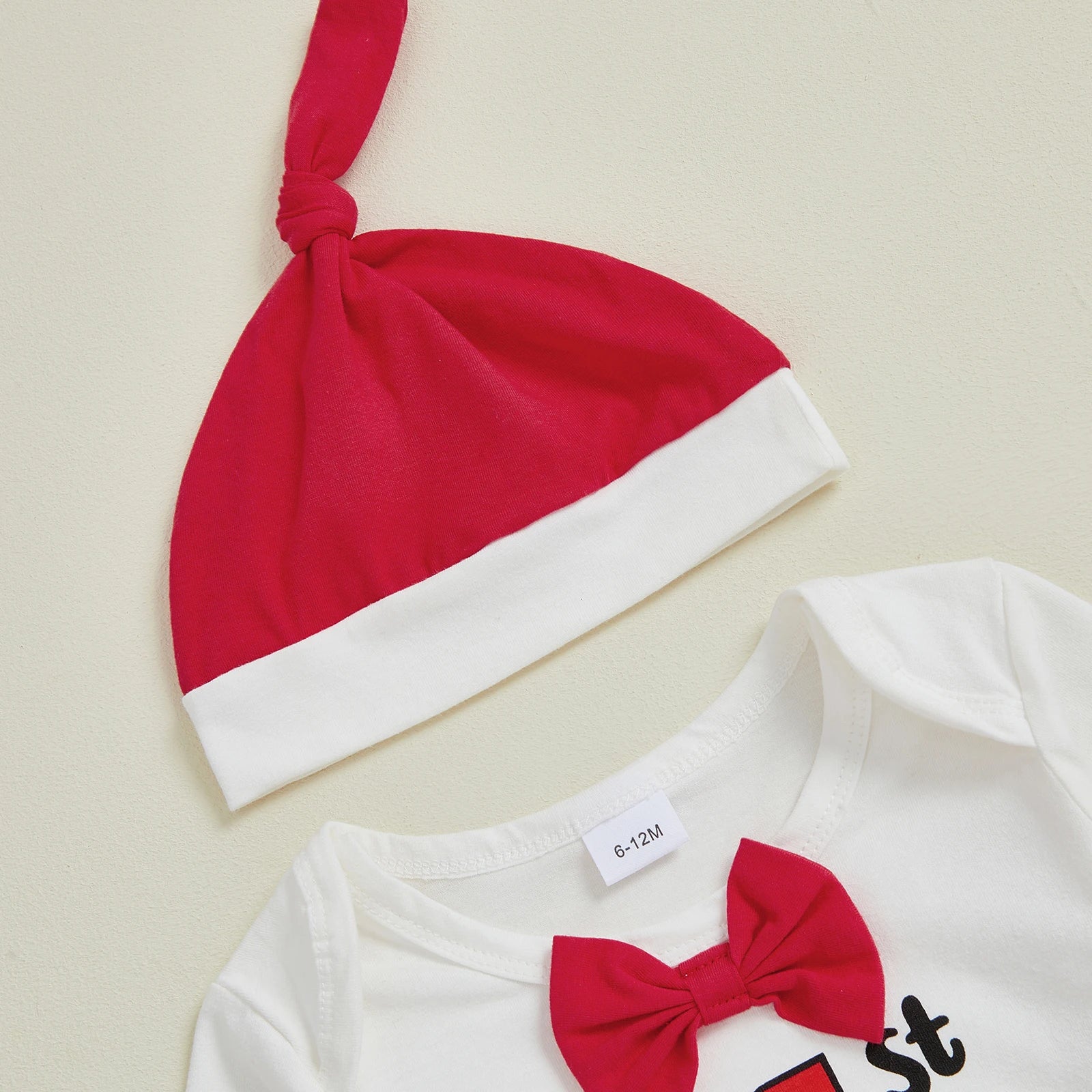 MY 1ST CHRISTMAS Rudolph Overall Outfit