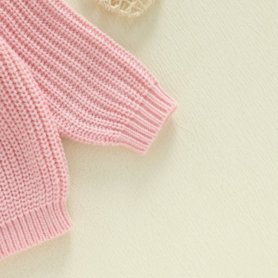 FOOTBALL BOW Knitted Sweater