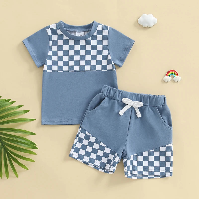 LIAM Checkered Outfit