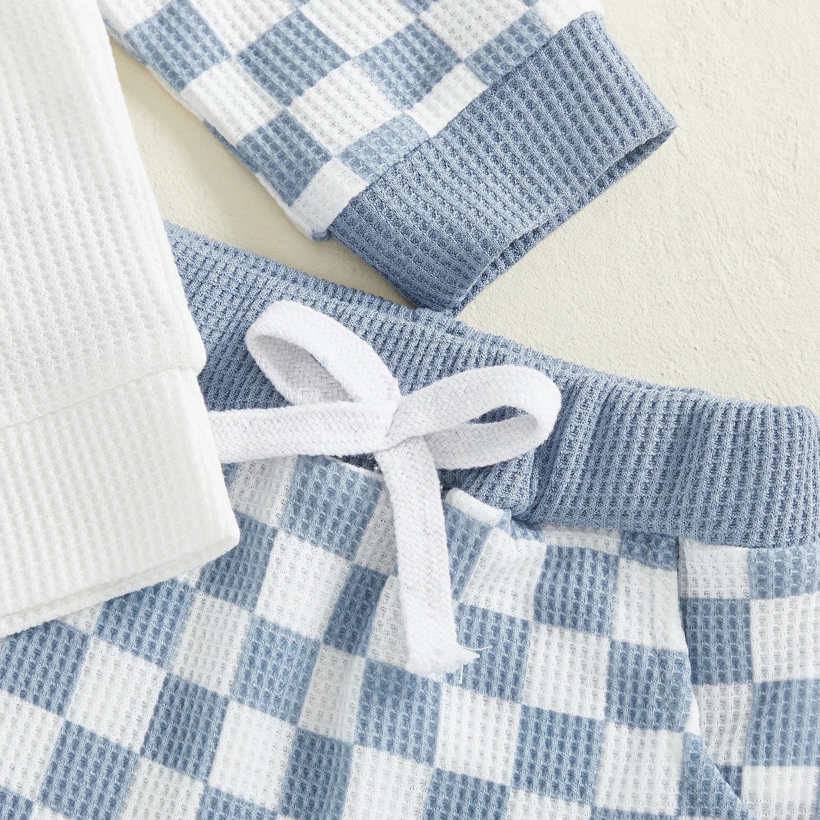 CHECK MATE Waffle Knit Outfit