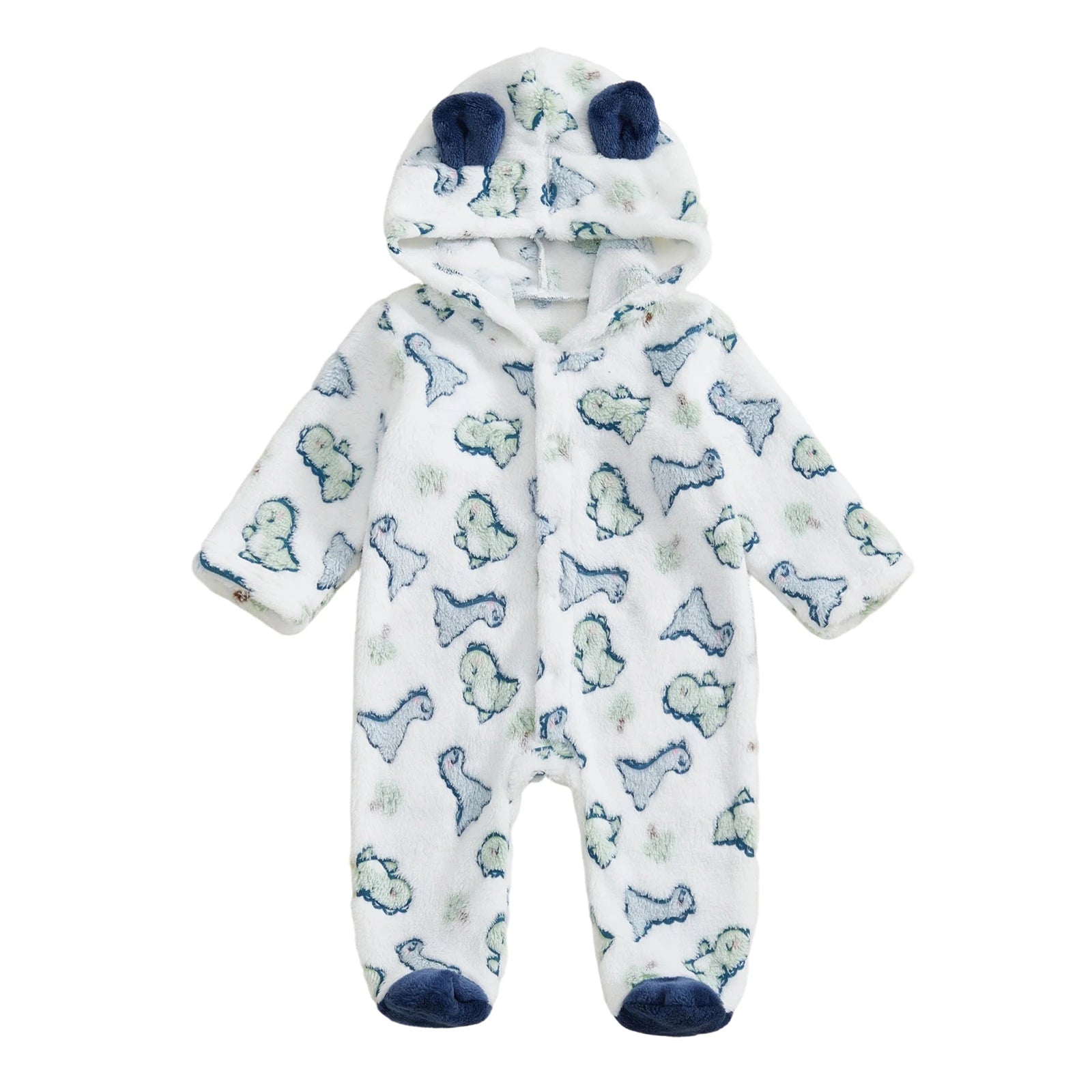 LITTLE DINOS Plush Jumpsuit