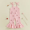 CHERRIES Bellbottom Pull-on Jumpsuit