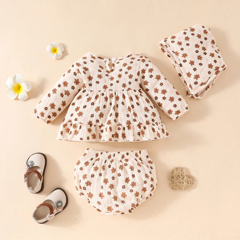 LINNEA Floral Outfit with Cap