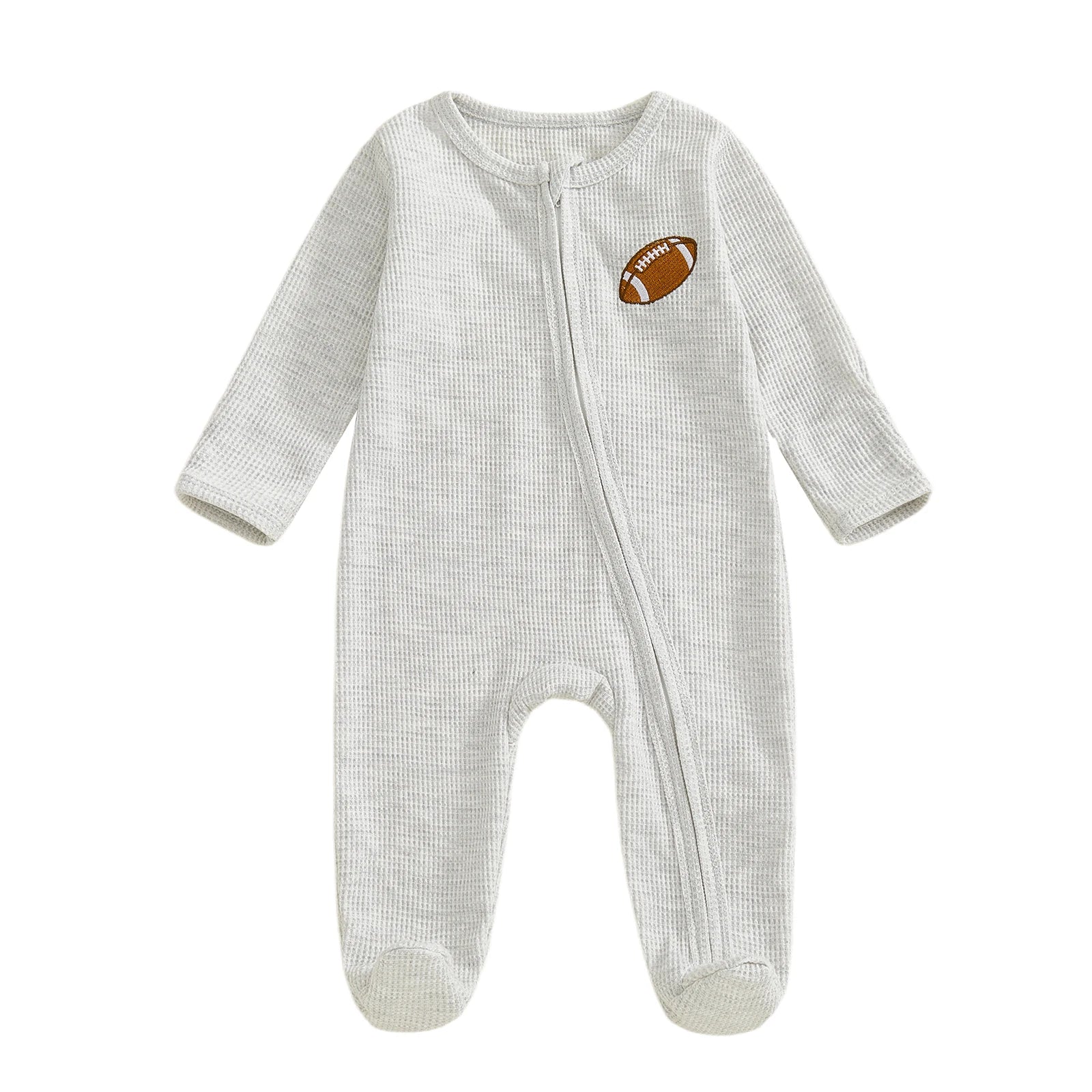 FOOTBALL Waffle Knit Jumpsuit