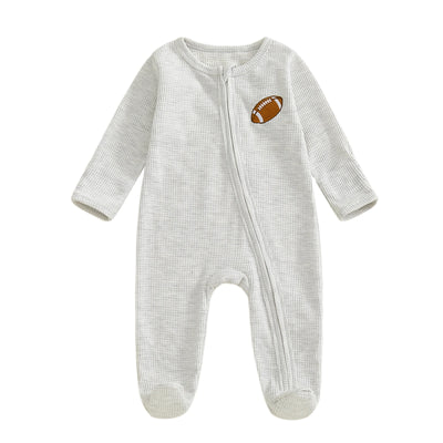 FOOTBALL Waffle Knit Jumpsuit