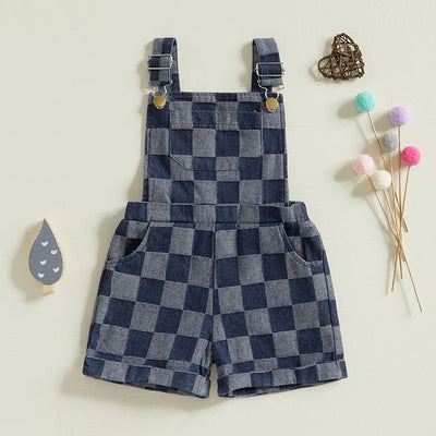 ANTON Checkered Overalls