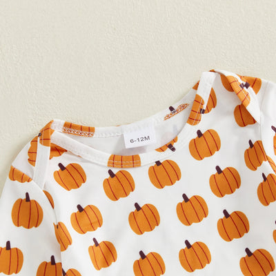 MY FIRST HALLOWEEN Happy Pumpkins Dress Outfit