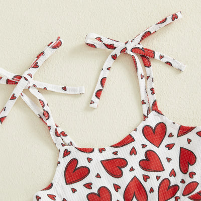 HEARTS Bellbottom Pull-up Jumpsuit