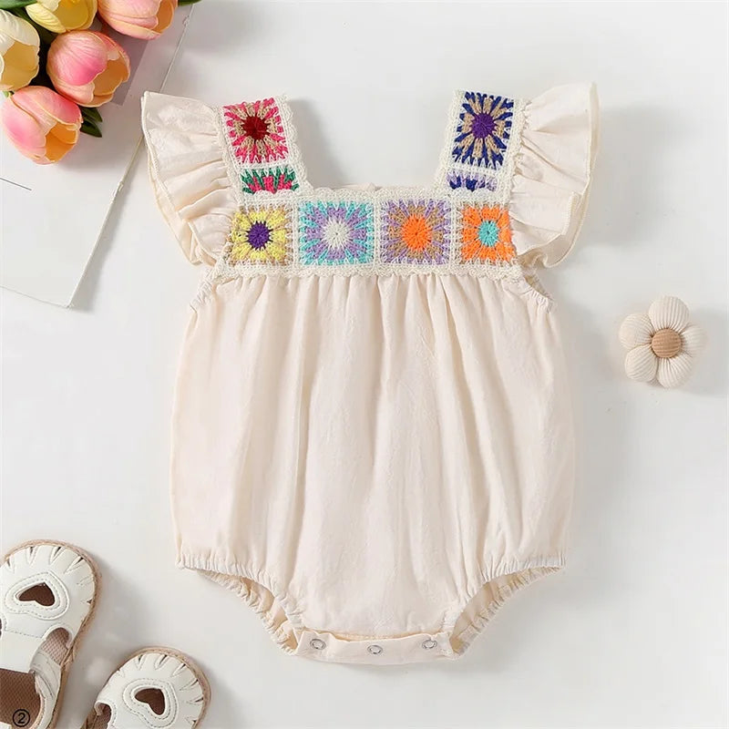 ESTHER Crochet Romper
