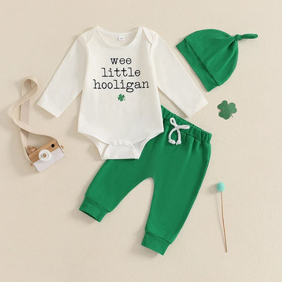 WEE LITTLE HOOLIGAN Green Outfit