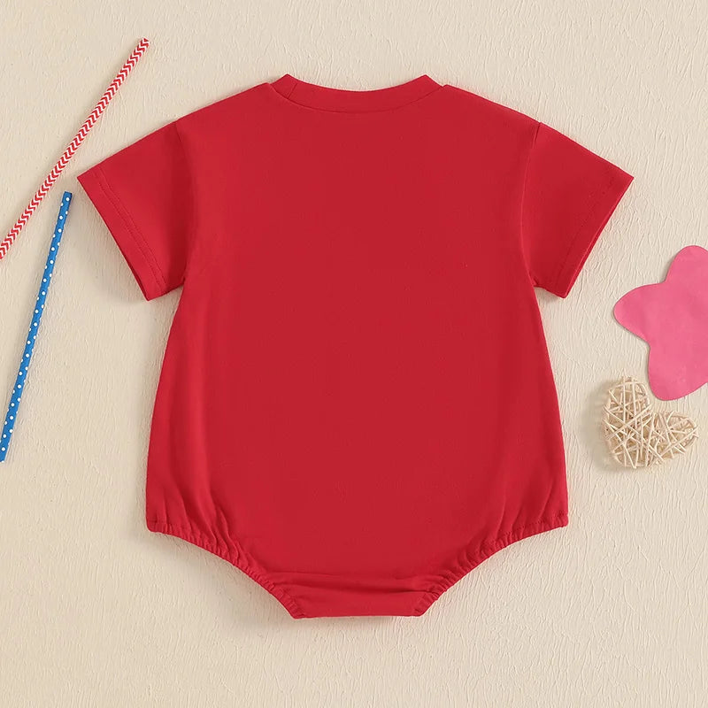 STARS & STRIPES Bowtie T-Shirt Onesie