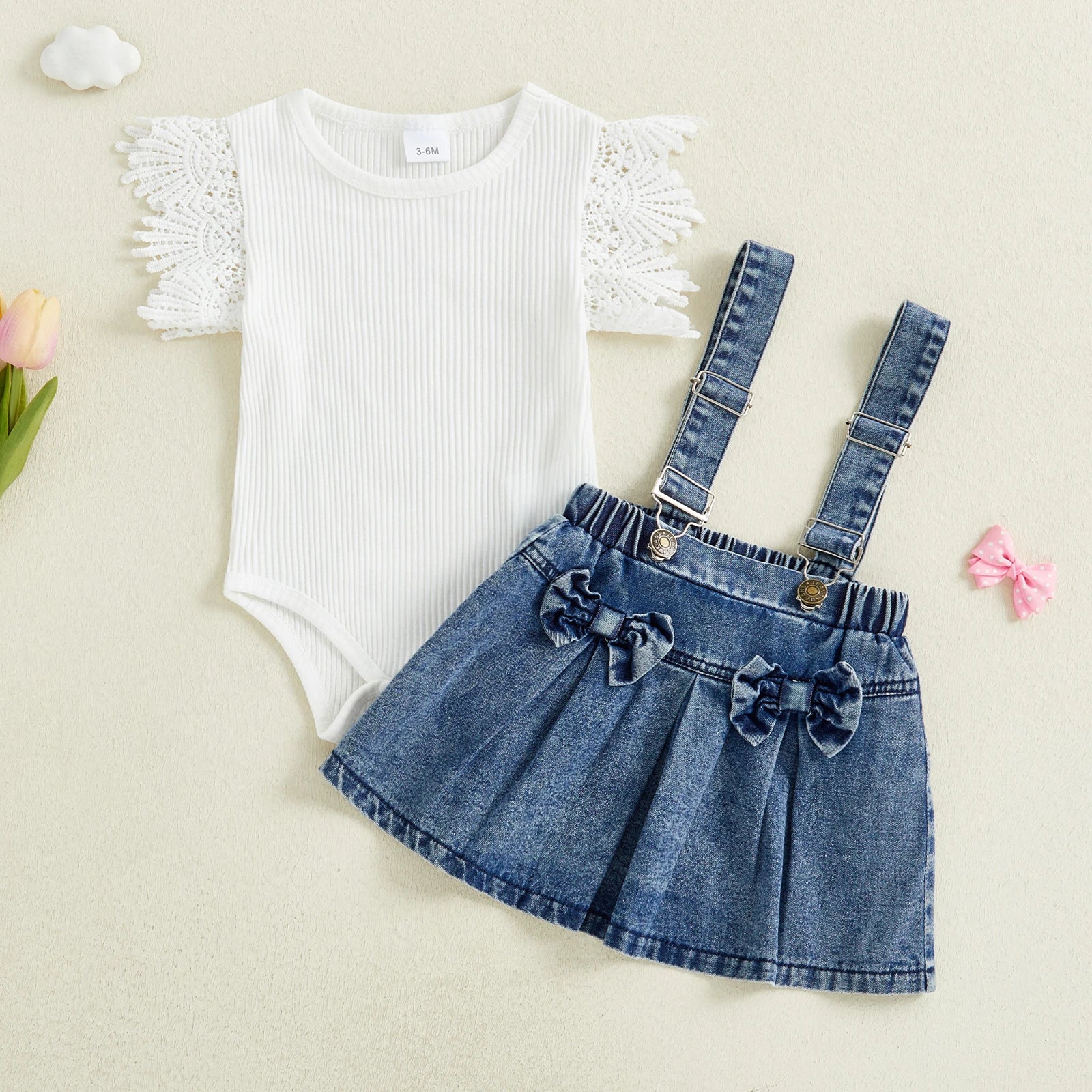 STELLA Denim Skirt Outfit