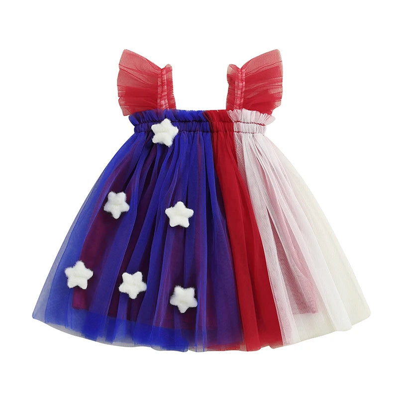 RED, WHITE & BLUE Tulle Dress