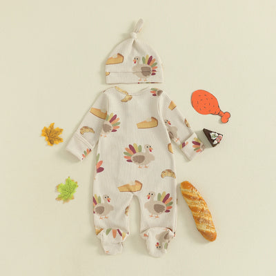 TURKEY Waffle Knit Jumpsuit