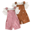 BOWTIE Corduroy Overall Outfit