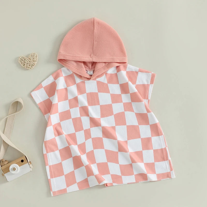 CHECKERS Beach Poncho