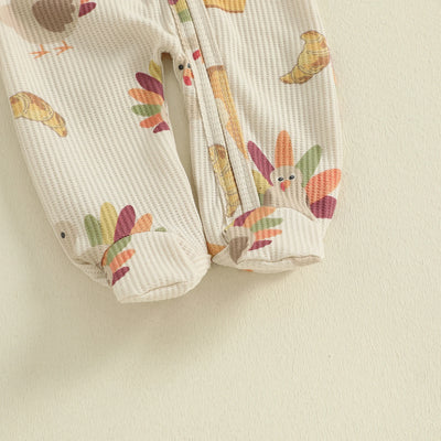 TURKEY Waffle Knit Jumpsuit
