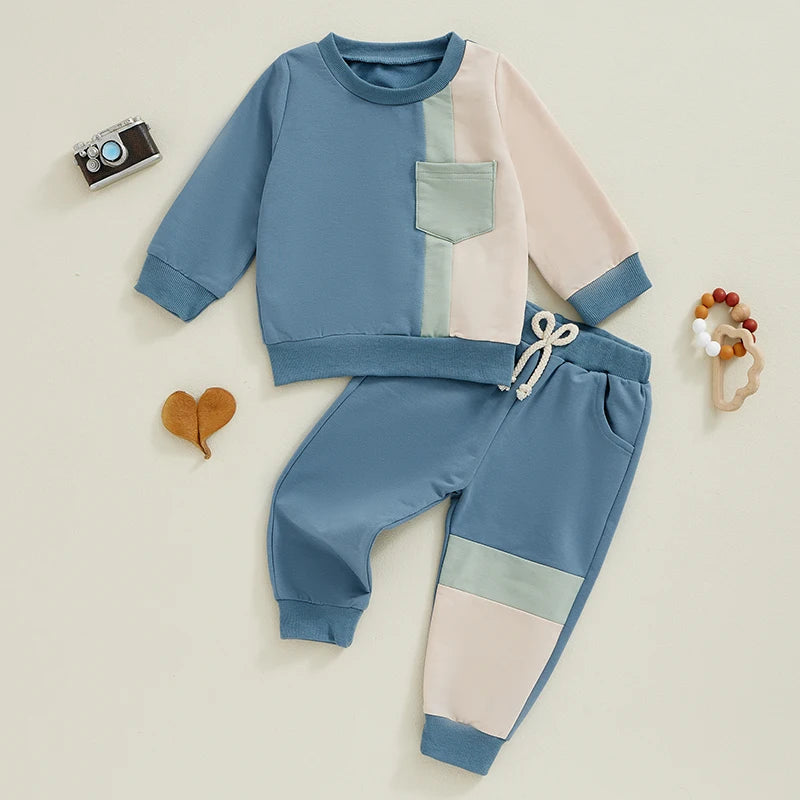 ELIJAH Color Block Outfit
