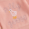 SILLY GOOSE Knitted Sweater