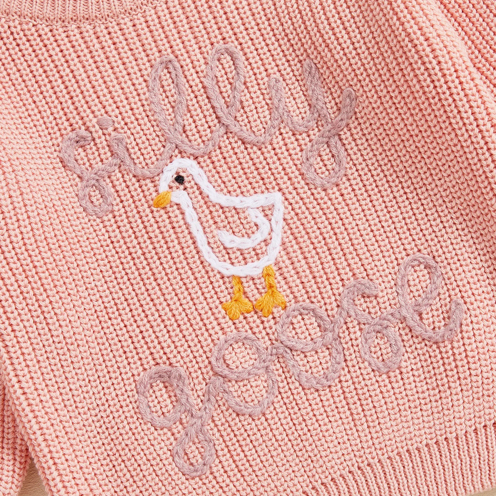 SILLY GOOSE Knitted Sweater