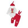 MY 1ST CHRISTMAS Rudolph Overall Outfit