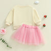 STRAWBERRIES Pink Tulle Skirt Outfit