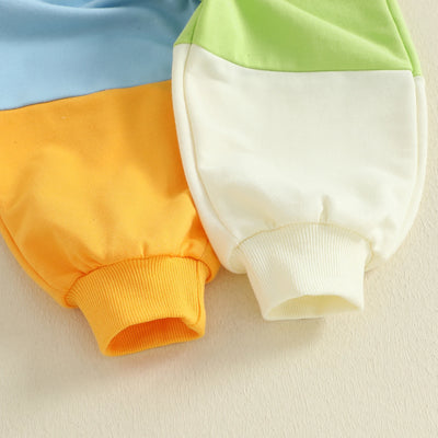 COLOR BLOCK Hoody Outfit