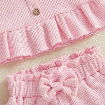 ADELINE Waffle Knit Summer Outfit