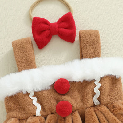 CHRISTMAS ELF Romper Dress