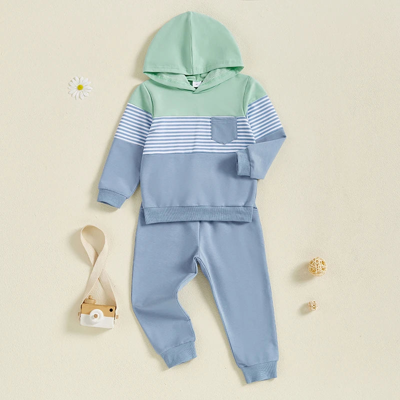 ALFIE Color Block Hoody Outfit