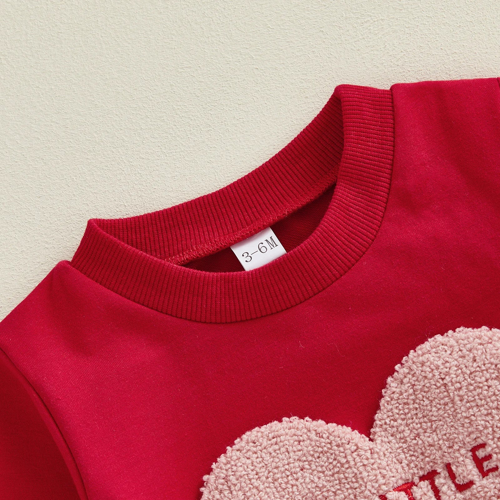 LITTLE LOVE Plush Heart Jumpsuit