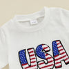 USA Bowtie Tutu Skirt Outfit