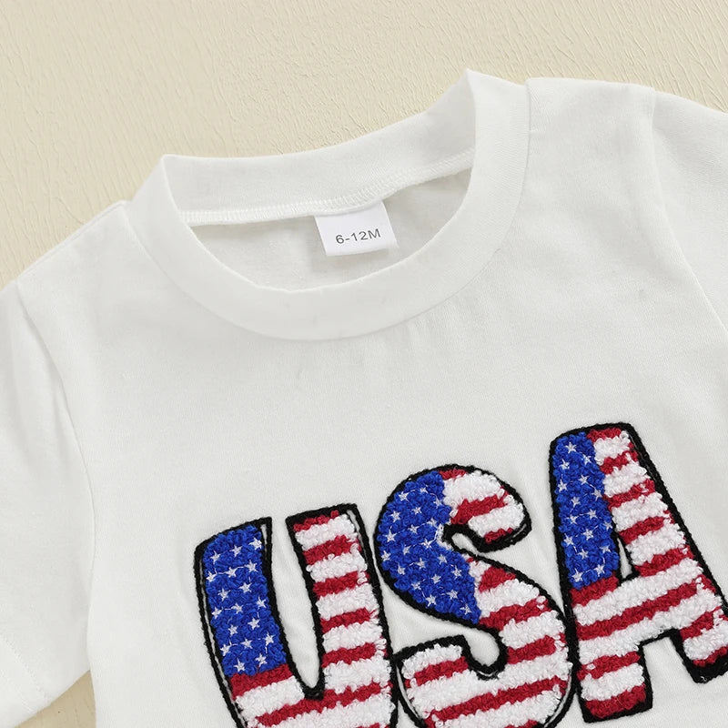 USA Bowtie Tutu Skirt Outfit