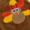 LITTLE TURKEY Waffle Knit Romper