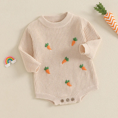 CARROTS Knitted Romper