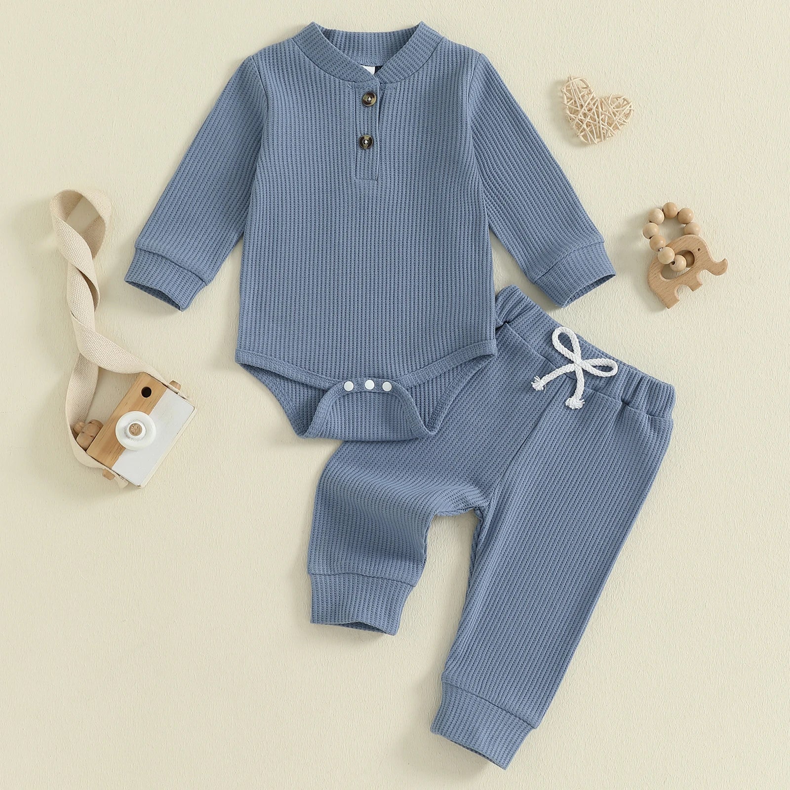 PIET Waffle Knit Outfit