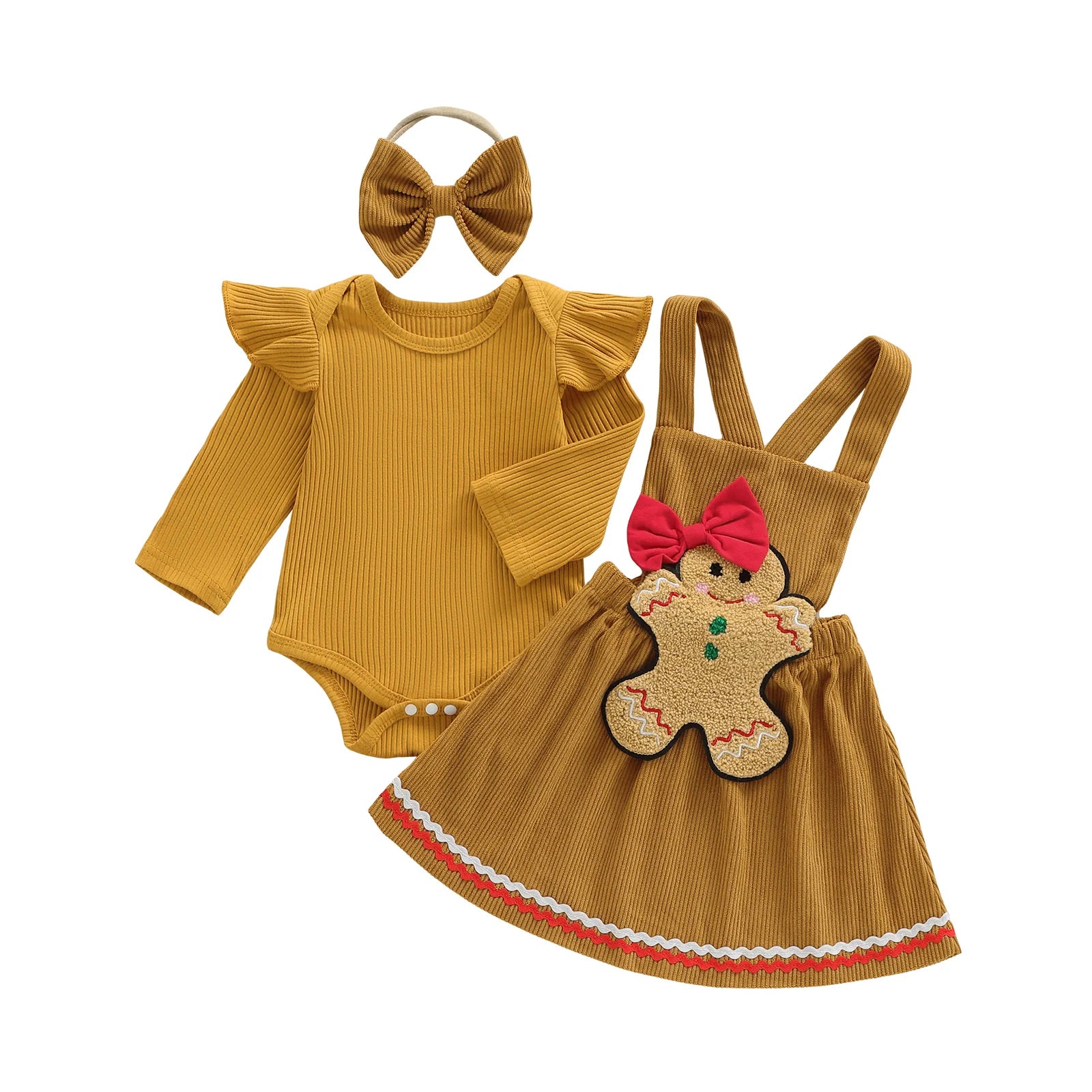 GINGERBREAD GIRL Corduroy Dress