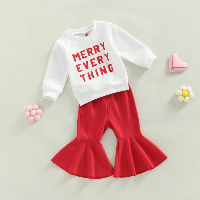 MERRY EVERYTHING Bellbottom Outfit