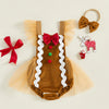 GINGERBREAD BABY Romper