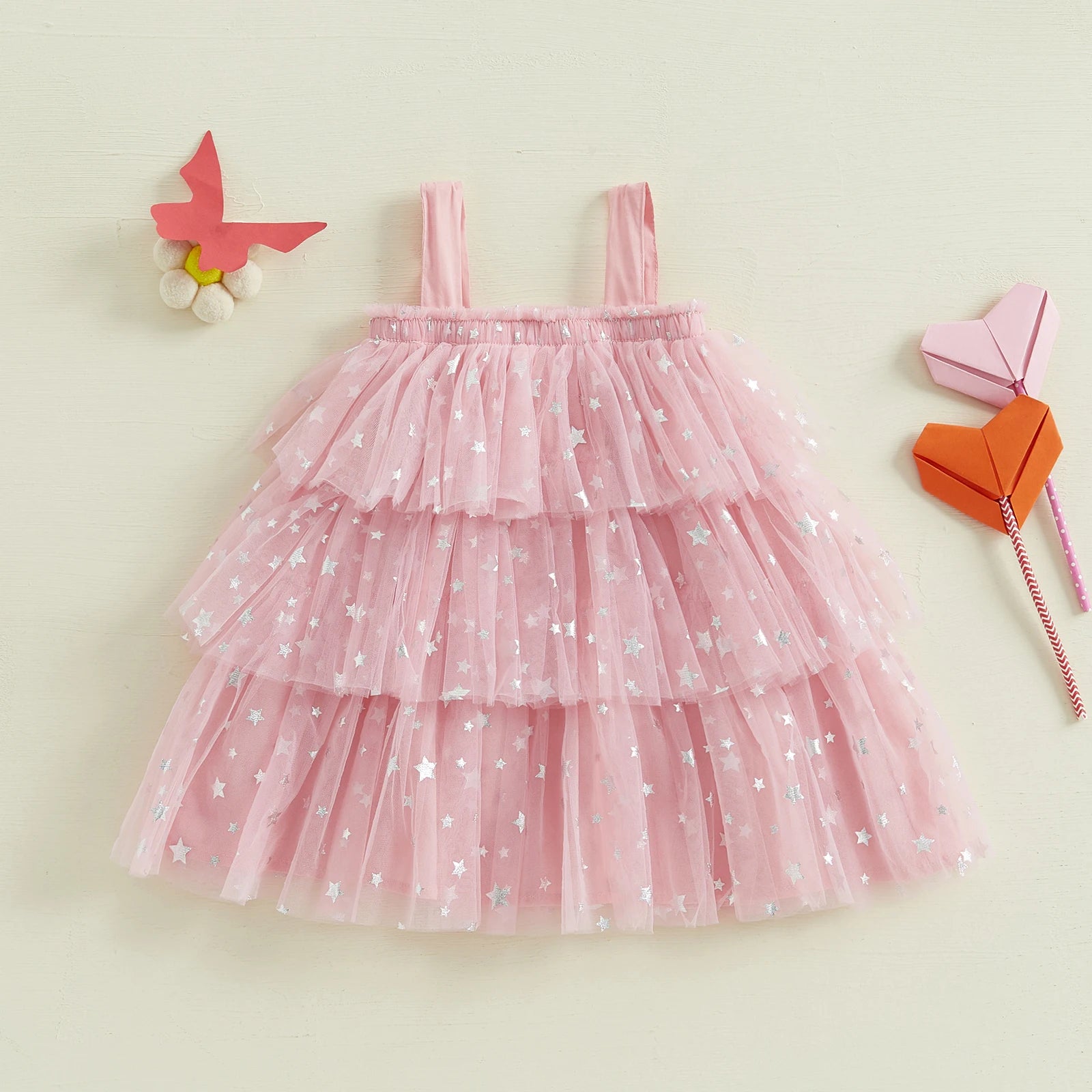 VALENTINA Layered Tulle Dress