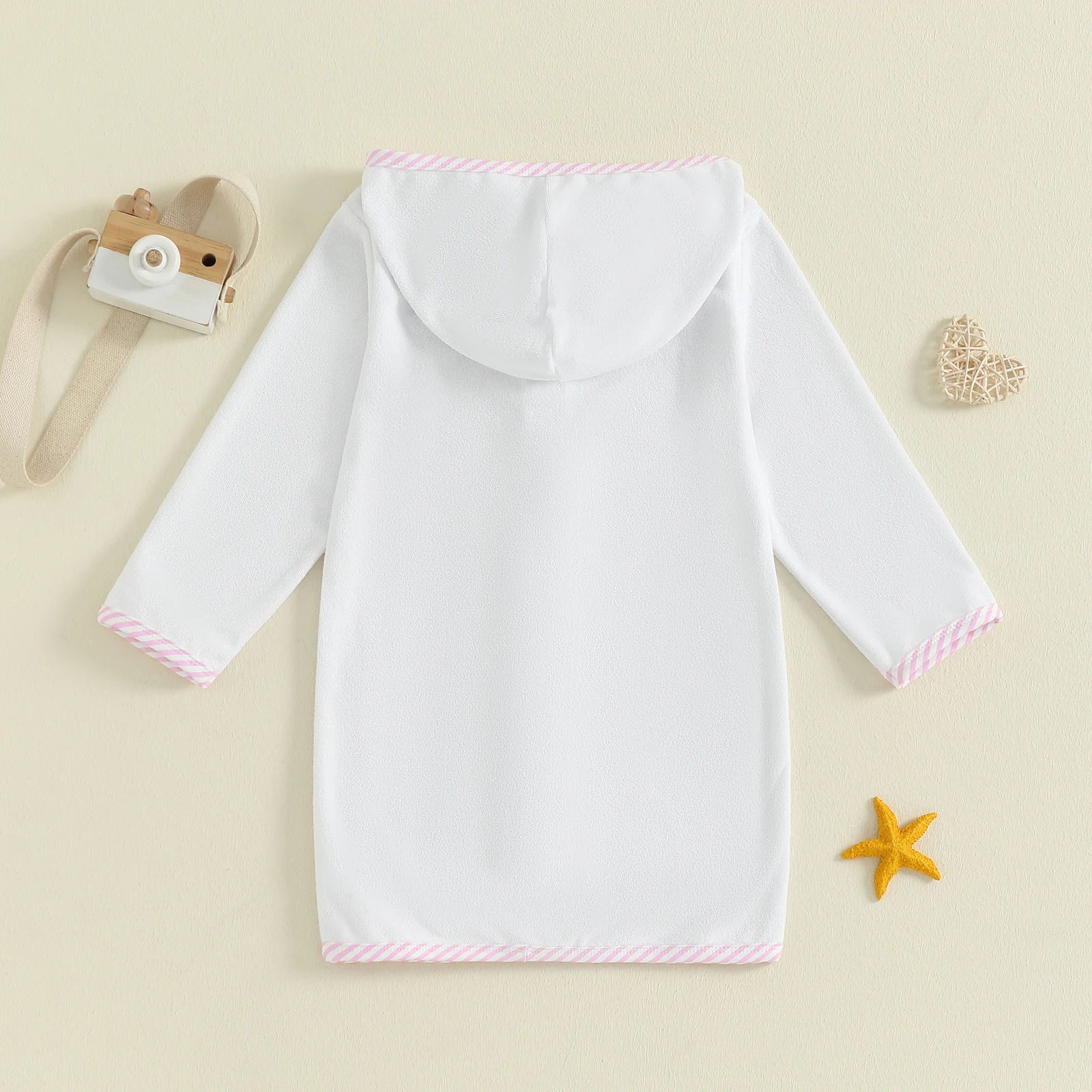 POOL TIME Zipper Bathrobe